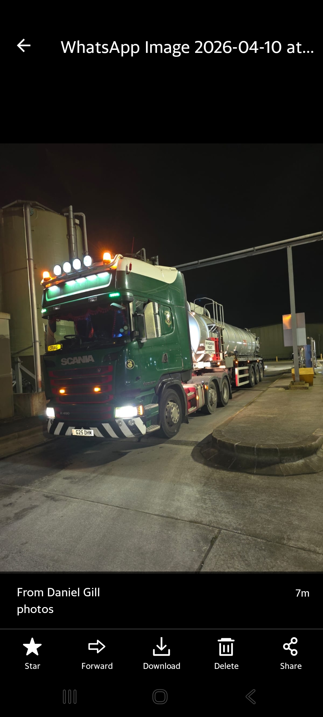 DHM Gill Transport fleet vehicle 2